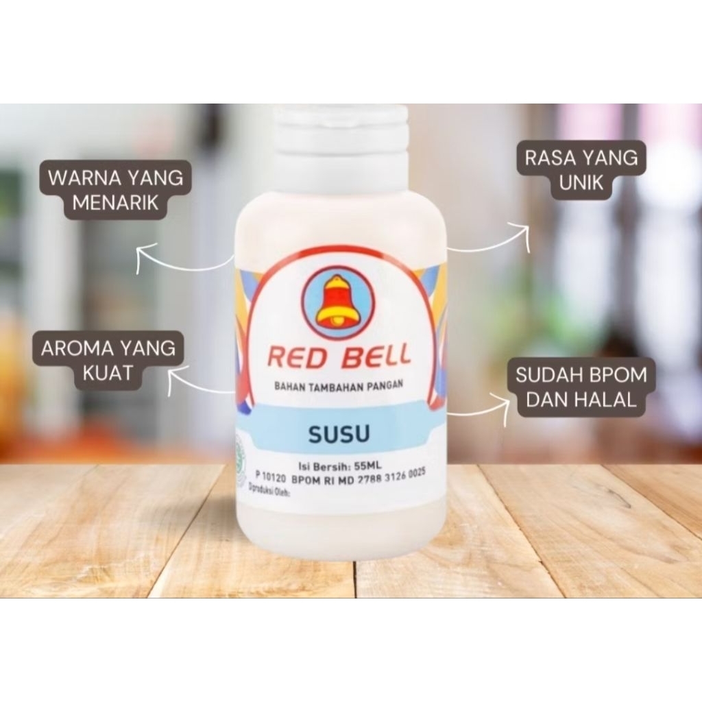Red Bell Perisa Pasta Susu 55ml