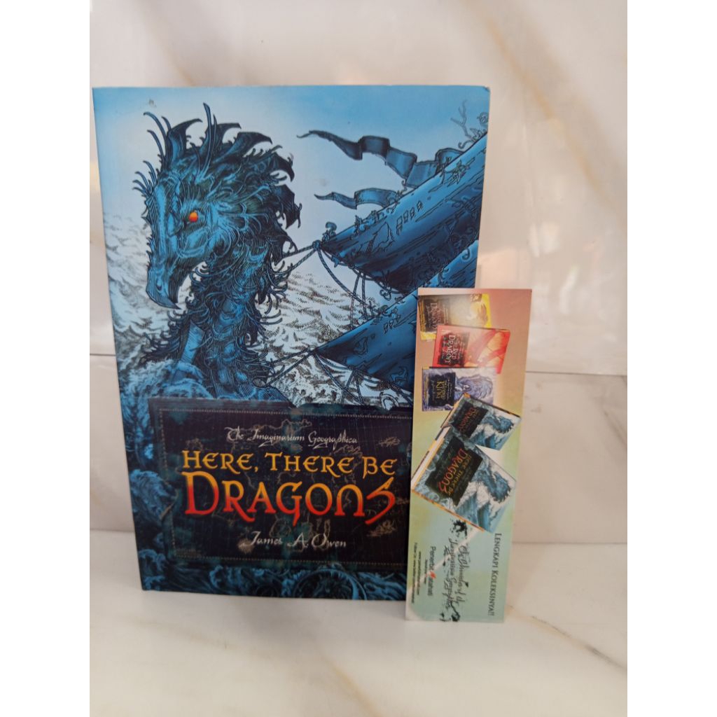 Buku Here, There be Dragons - James A. Owen