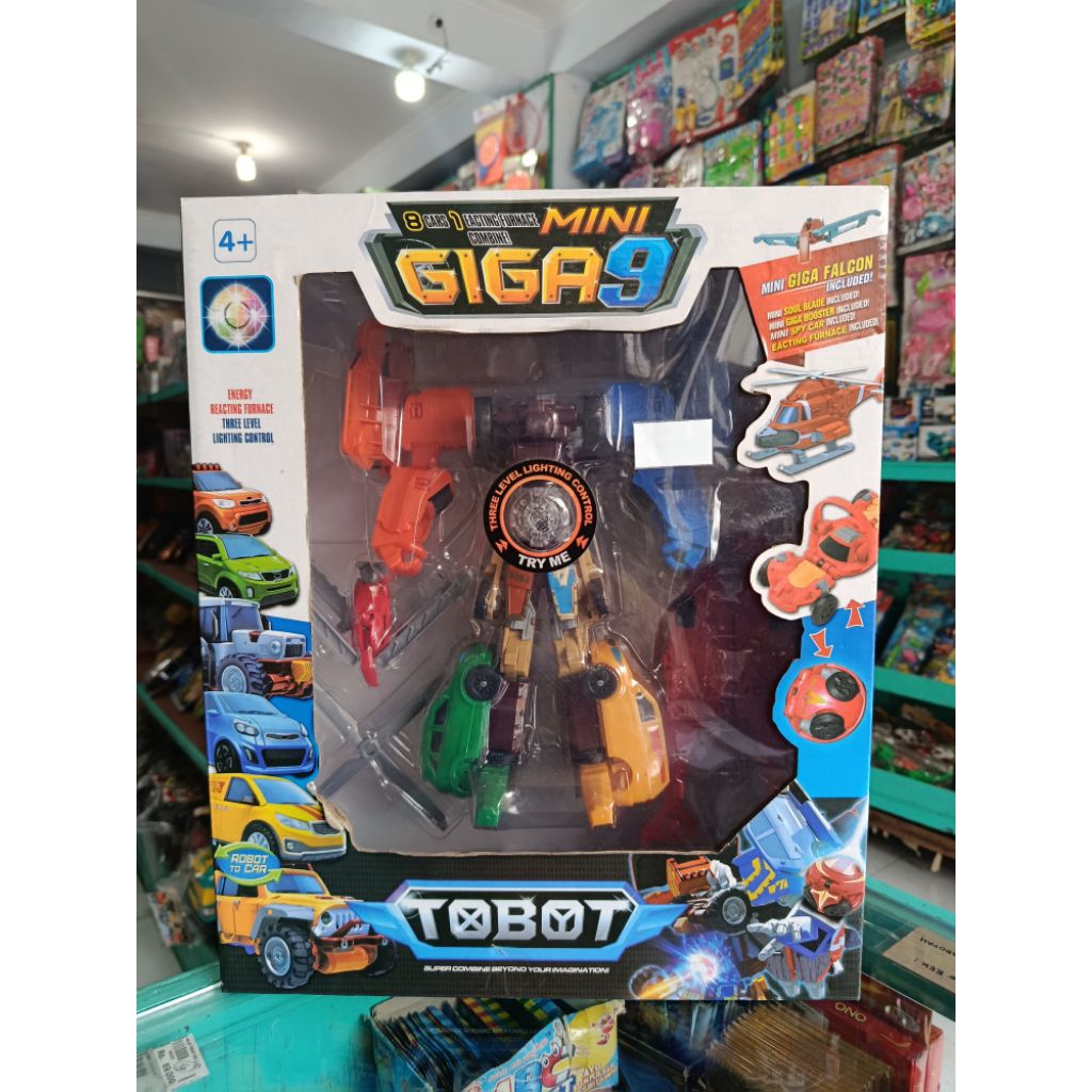 Mainan anak robot tobot mini giga 9