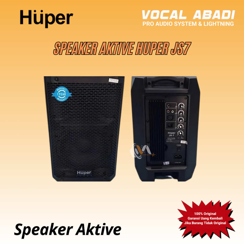 SPEAKER AKTIVE HUPER JS7