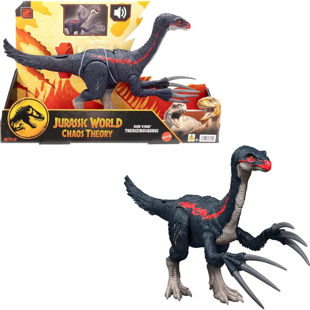 Mattel Jurassic World Therizinosaurus Action Figure