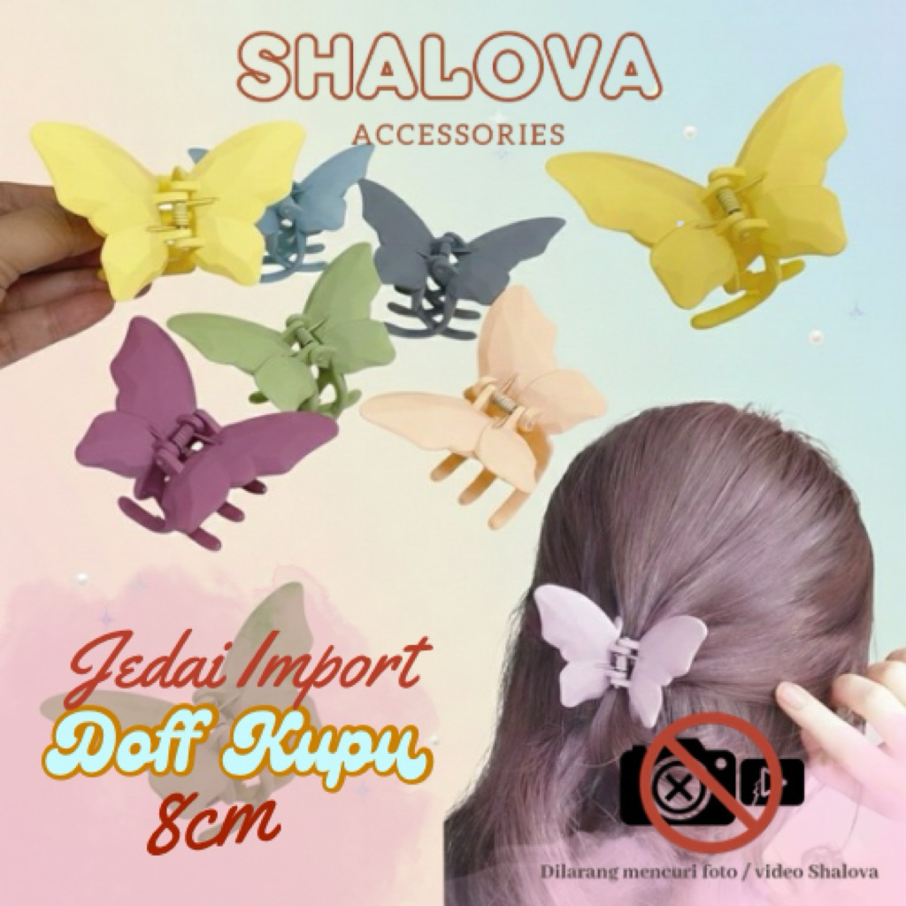 shalova 00A75- Jedai kupu kupu doff / Jedai Butterfly doff / Jedai Viral Kupu kupu 8cm