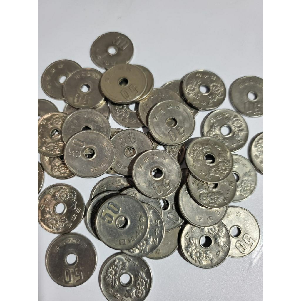 Koleksi koin 50 Yen Jepang