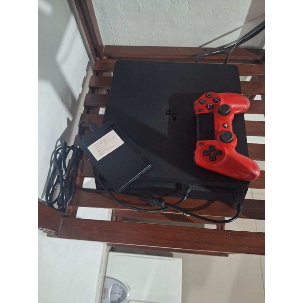 Playstation 4 Slim Hen 6.72 Seri 22xxB 2TB Full Game Plus 1 Stick Ps4 OM Led Bar