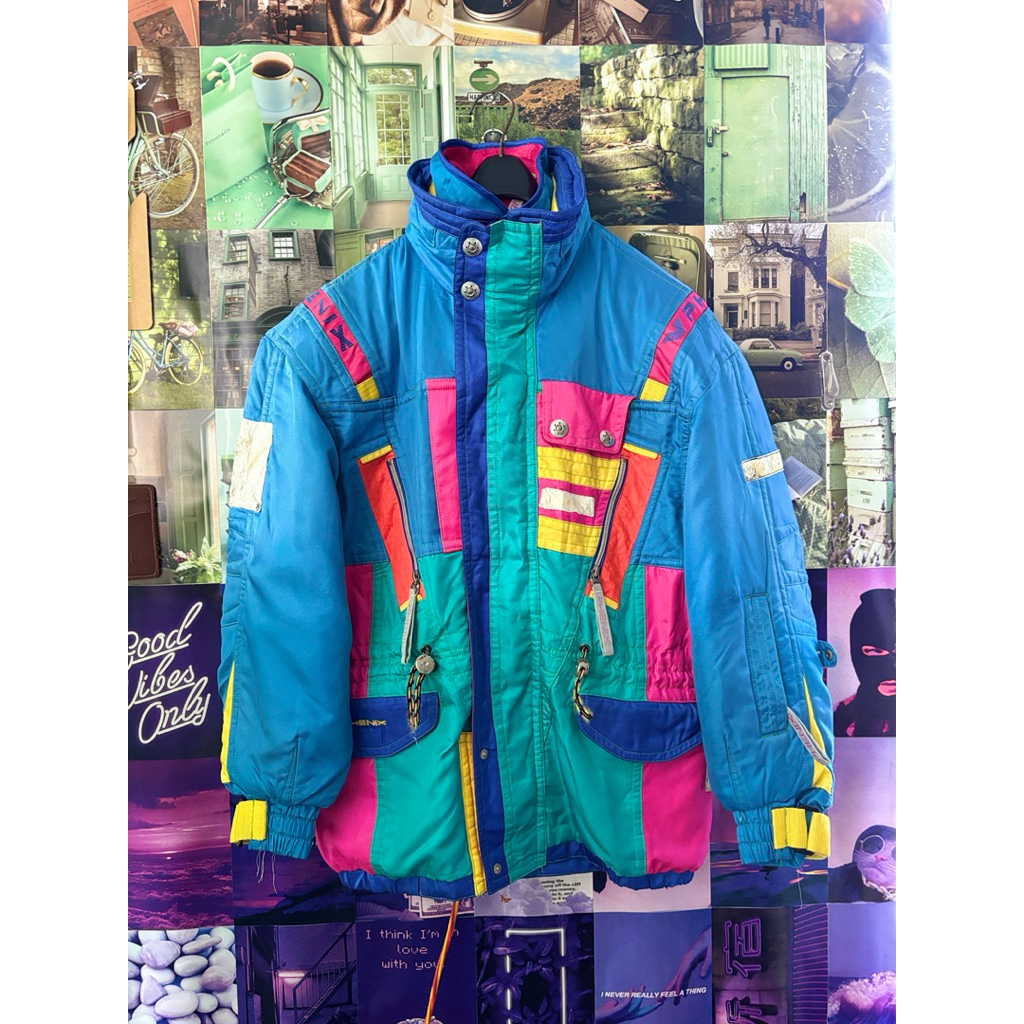 Phenix Snowboard Jacket Colors Block Preloved