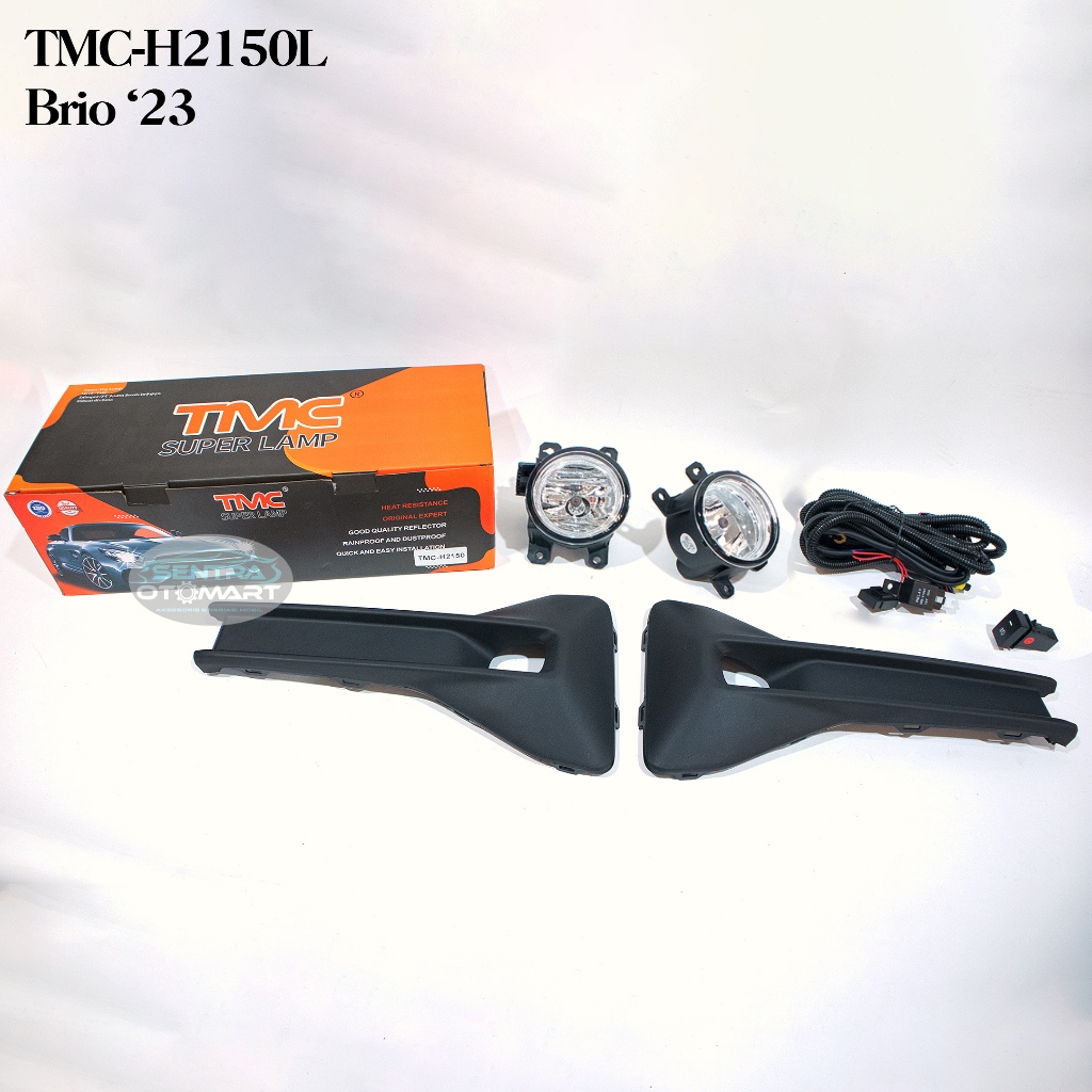 Foglamp Fog Lamp LED Lampu Kabut Lampu Tembak BRIO 2023 Lampu Bumper Depan Brio LED