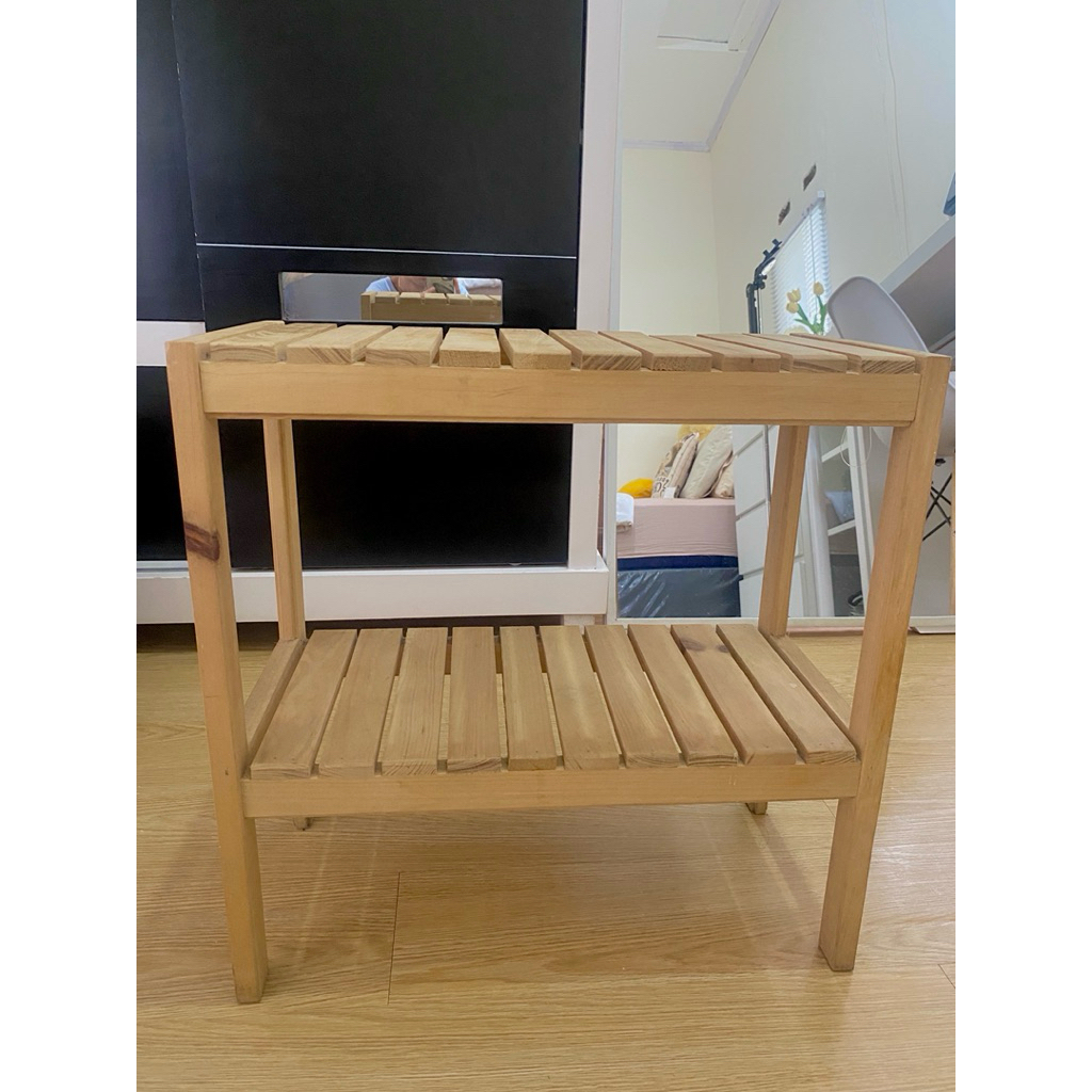 Up Space Otto Wodden Self 50cm/ Rak Kayu Aesthetic Serbaguna