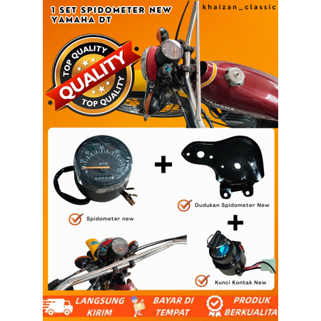 Spido Yamaha dt- Spidometer Yamaha dt 100- Kunci Kontak Yamaha Dt