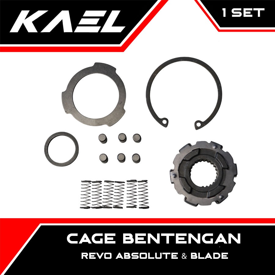 Cage Bentengan Revo Absolute & Blade Kopling Kupling Lonceng Benteng Assy Kael