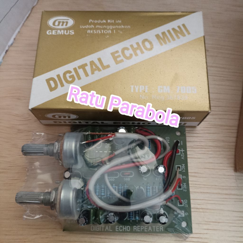 GM7005 kit digital echo mini GM 7005 digital echo repeater