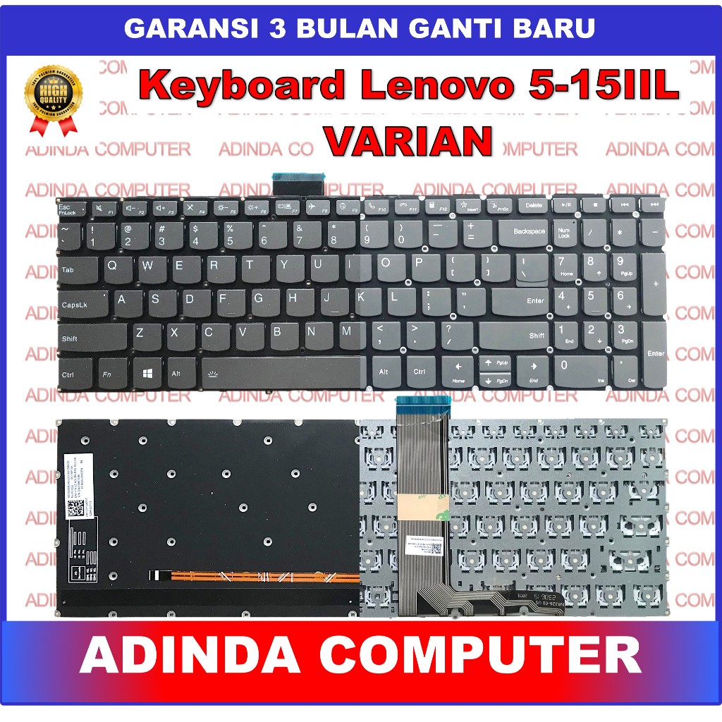 Keyboard Lenovo IdeaPad Slim 5 5-15IIL 5-15 5-15alc05 5-15are05 Flex 5-15iil05 5-15itl05 Phone Key B