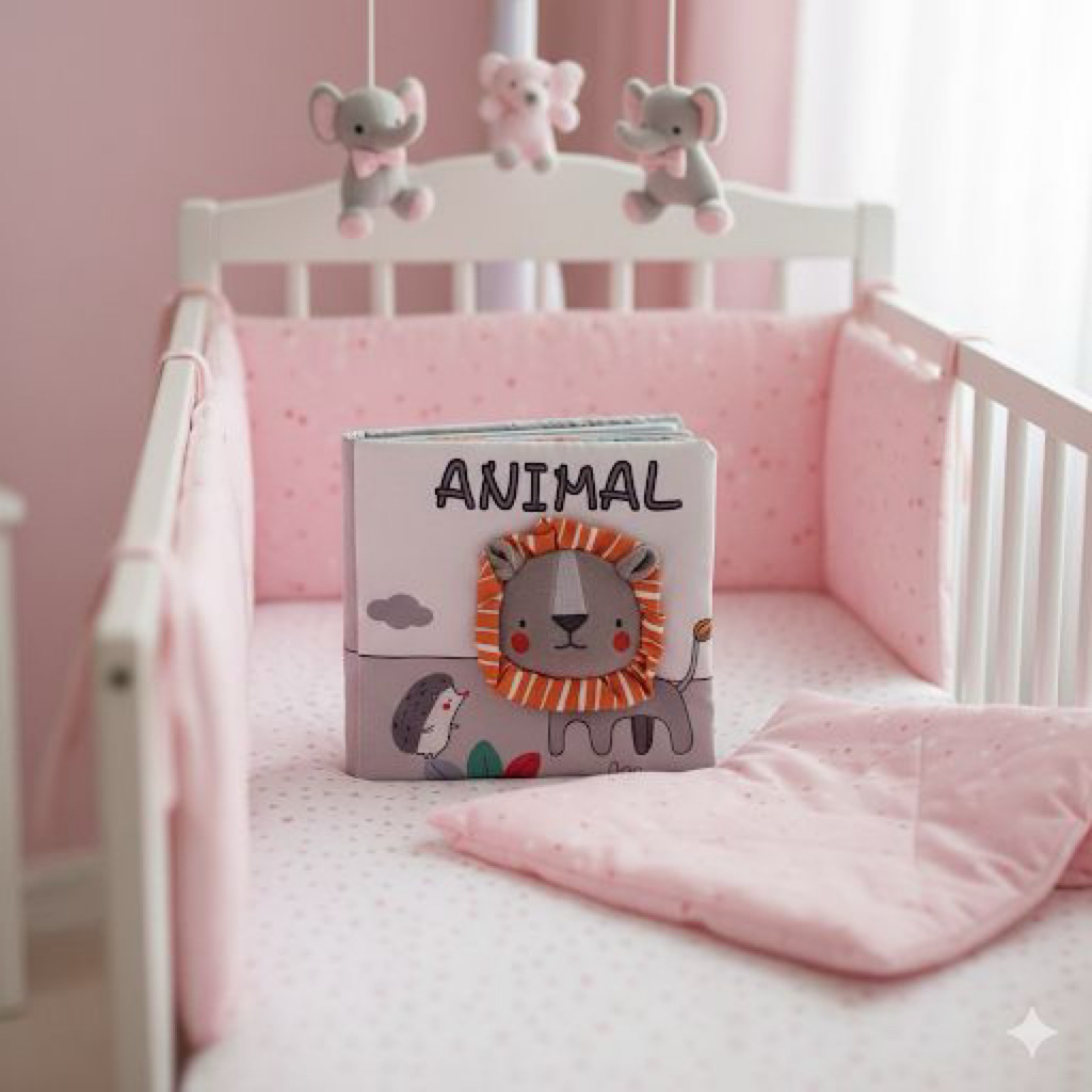 Soft Book Buku Bayi Buku Bantal Baby Book Sensori Motorik