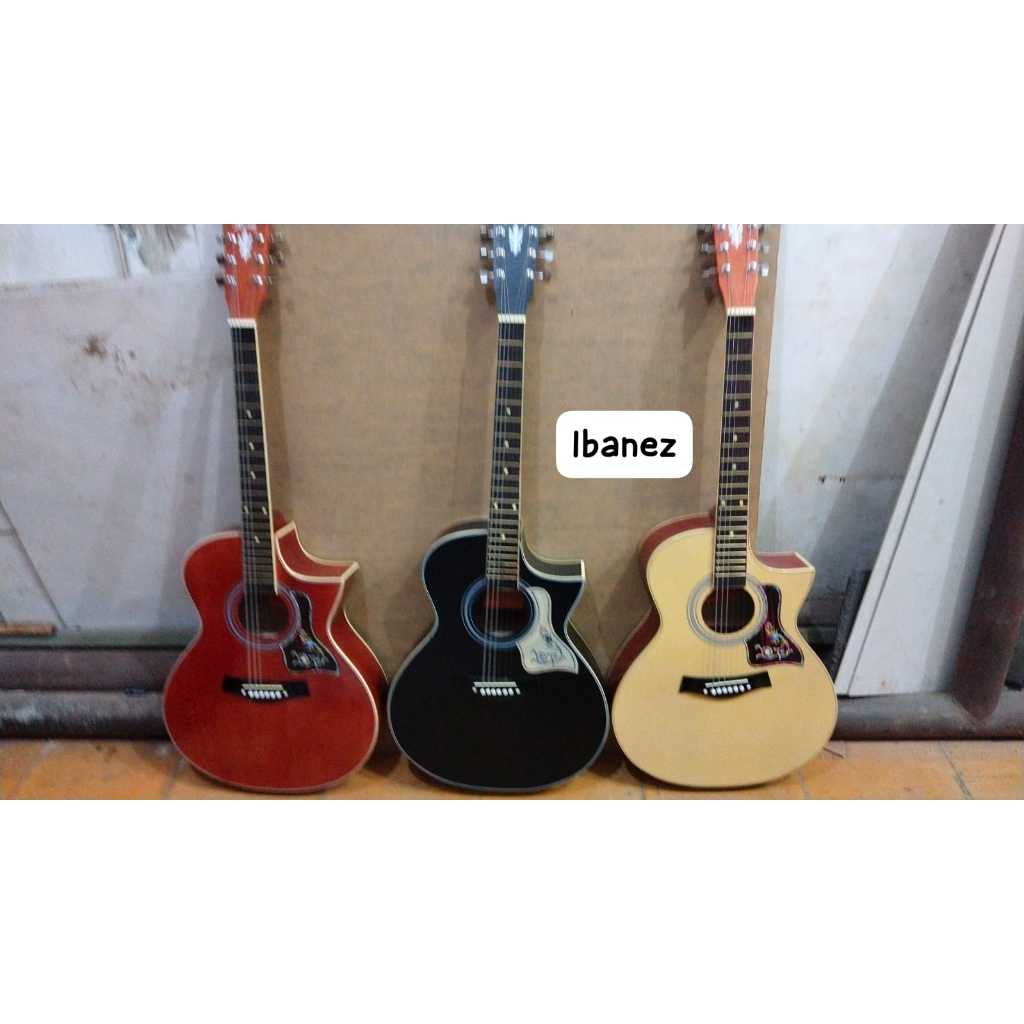 GITAR AKUSTIK MURAH TIPE IBANEZ