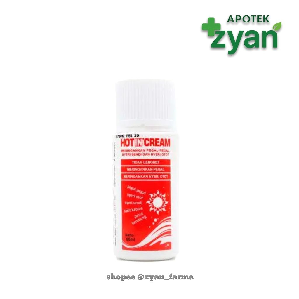 HOT IN CREAM botol 60 ML