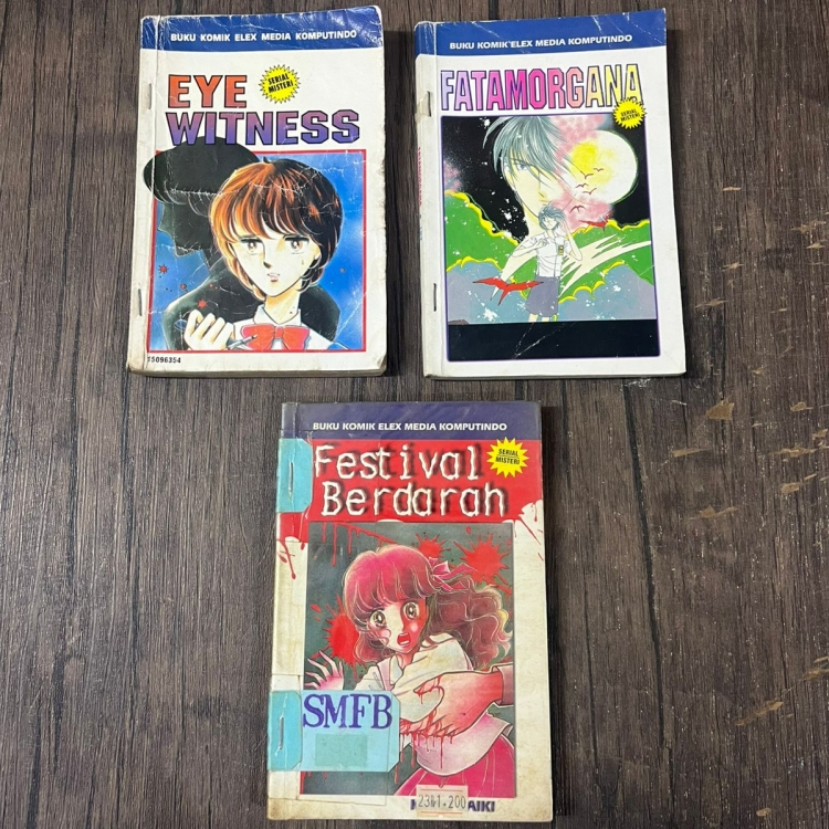 Komik Jepang Serial Misteri : Berawalan Huruf "E&F"