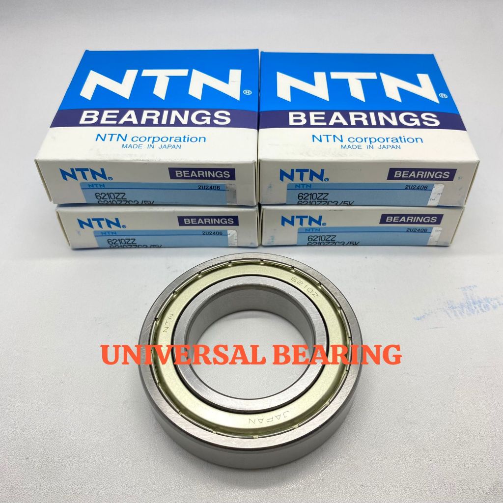 BEARING 6210 ZZ NTN 6210ZZ NTN TUTUP BESI