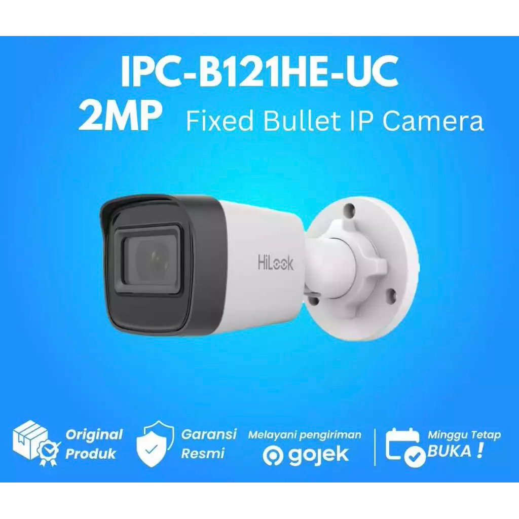 Hilook Ipc-B121He-Uc 2Mp / Hilook Ip Camera Cctv Outdoor