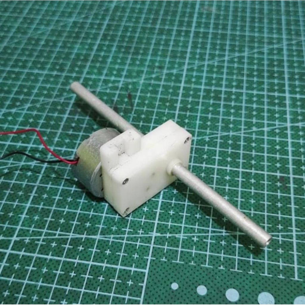 Dinamo DC Motor Low RPM 3v - 5vdc 10 - 20Rpm DC Mini Gearbox Low Rpm