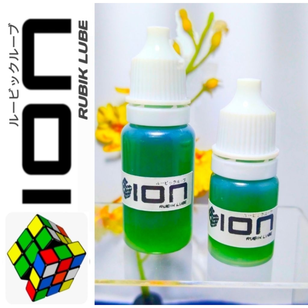 RUBIK LUBE ION CUBE LUBRICANTS PELUMAS UNTUK RUBIK