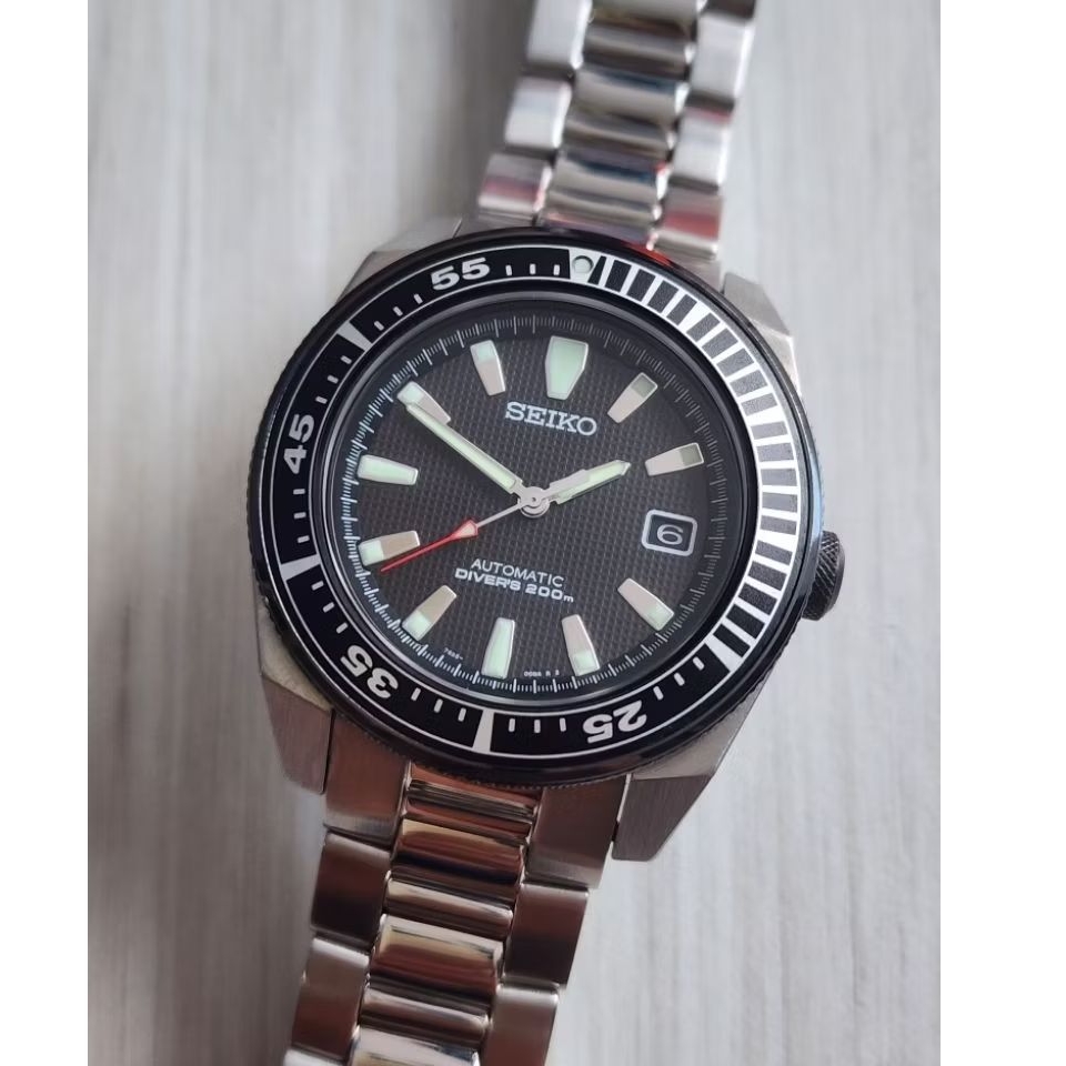 Seiko Samurai 1st Gen SNM011 Automatic Divers 200M Cal.7S35 Black Dial SUPER MULUS LIKE NEW RARE