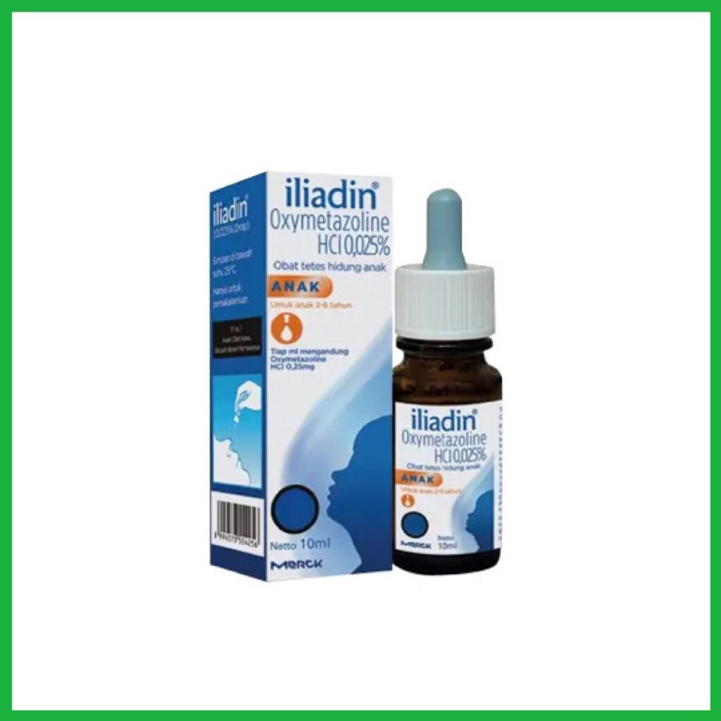 ICR Farma - Iliadin Anak 0.025% - Nasal Semprot Hidung Pilek Tersumbat