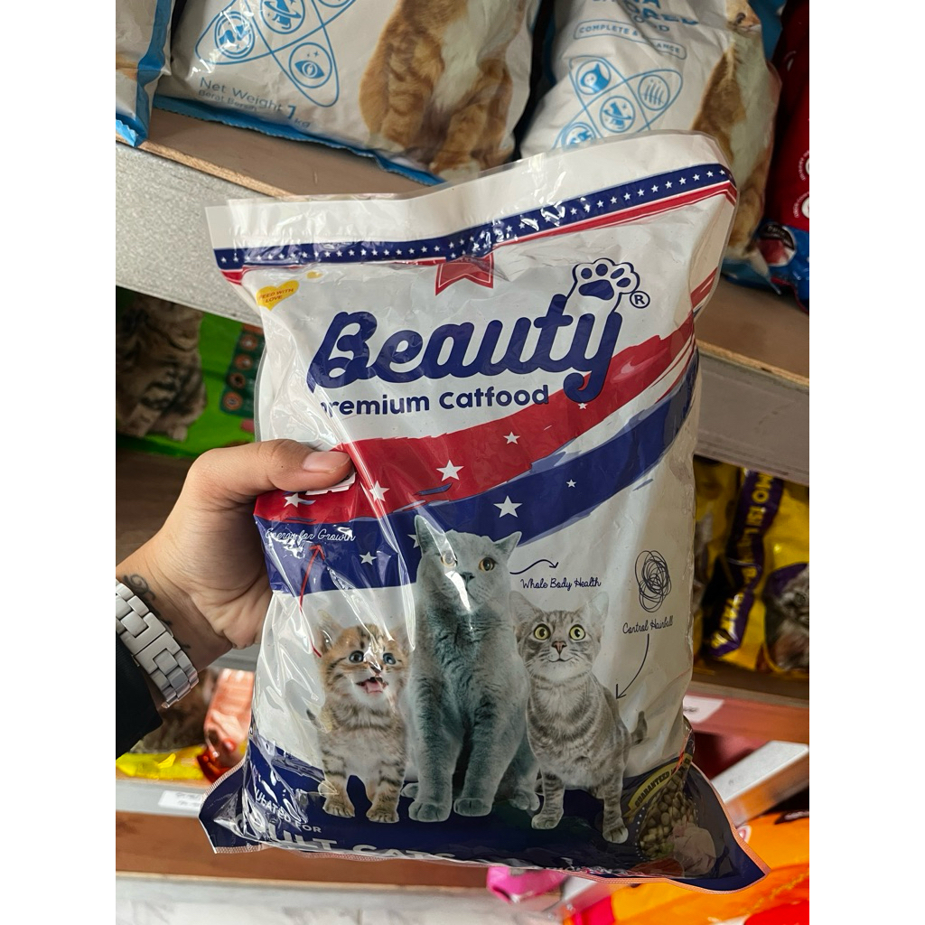 beauty premium cat food