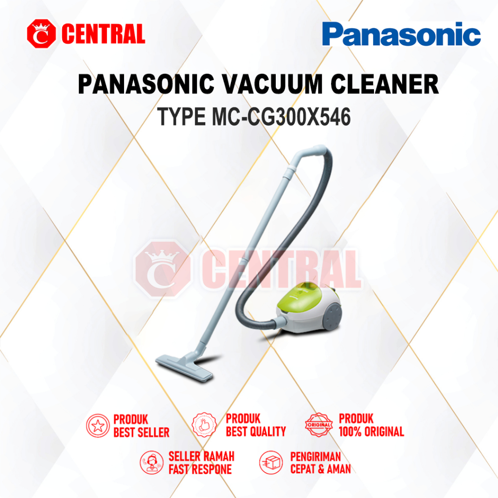 VACUUM CLEANER PANASONIC MC-CG300X546