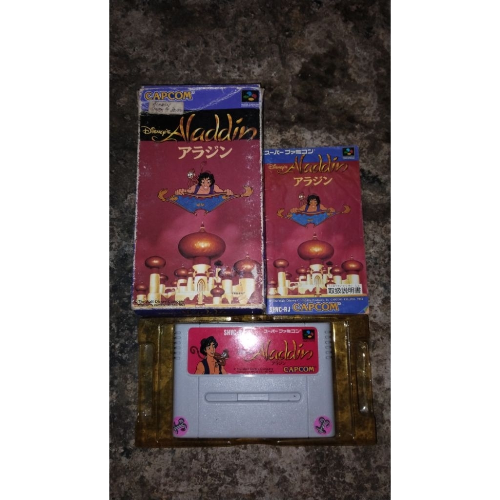 kaset snes aladin