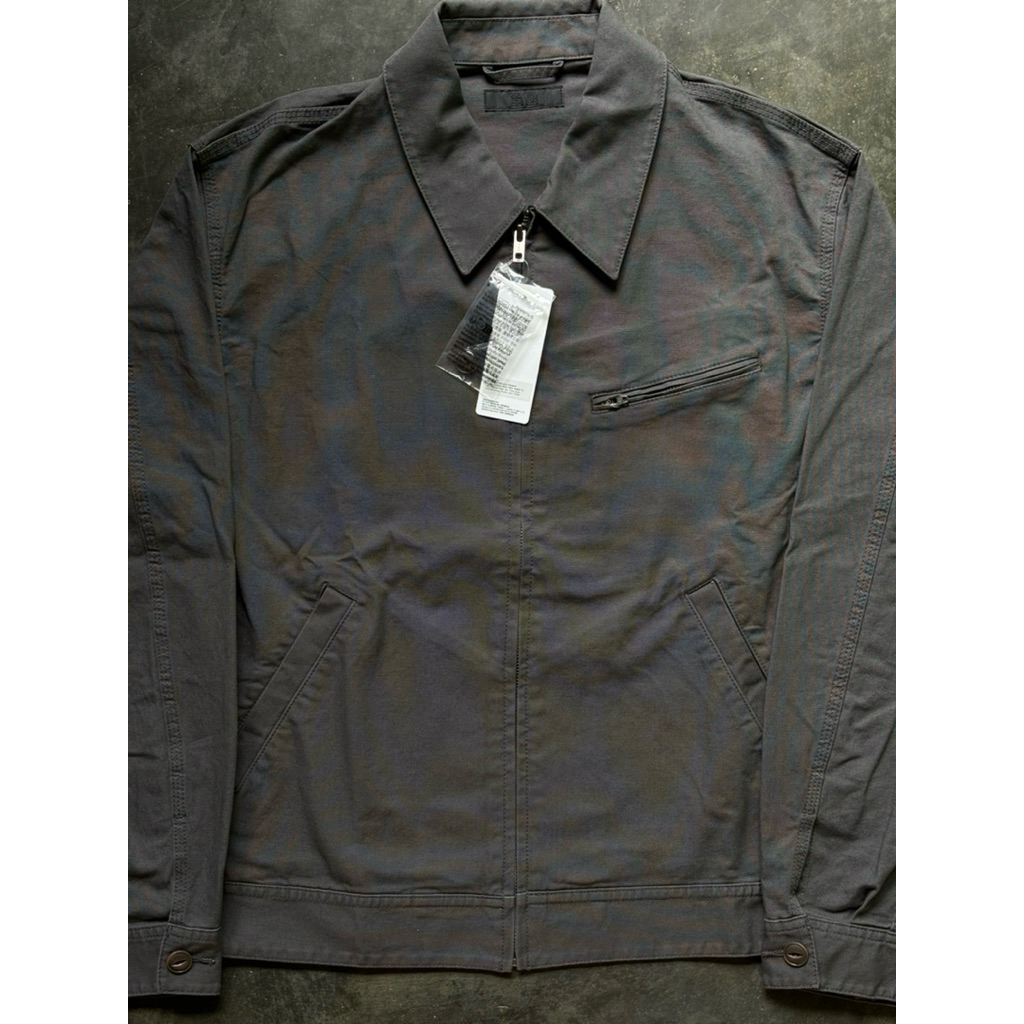 WORK JACKET UNIQLO BLOUSON GREY