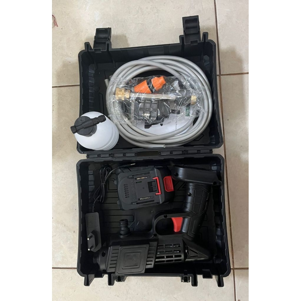 Alat cuci motor portable + Box