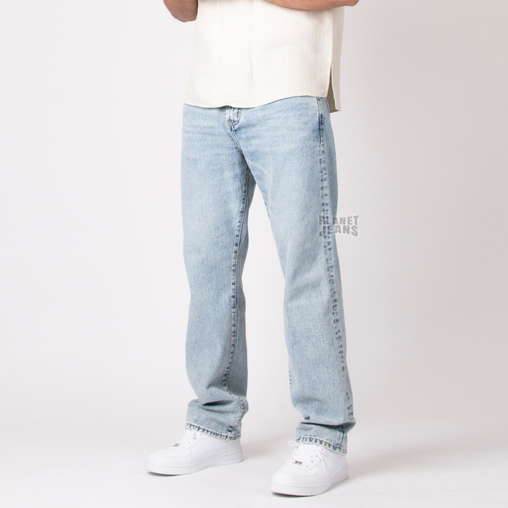 Celana Jeans Reguler Fit - KADEO 301 Straight FROSTY DUST Denim