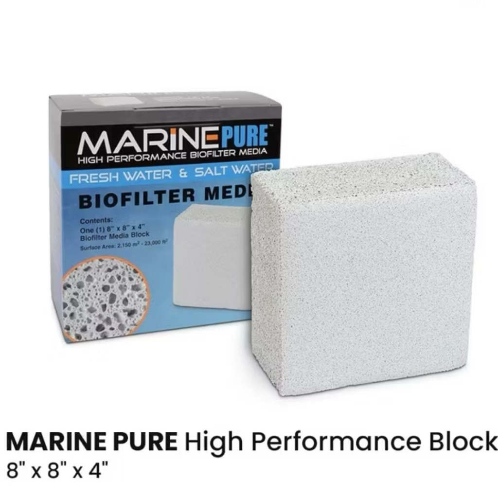 Marine Pure Block - Rumah Bakteri - Biofilter Media Aquarium Laut - MarinePure