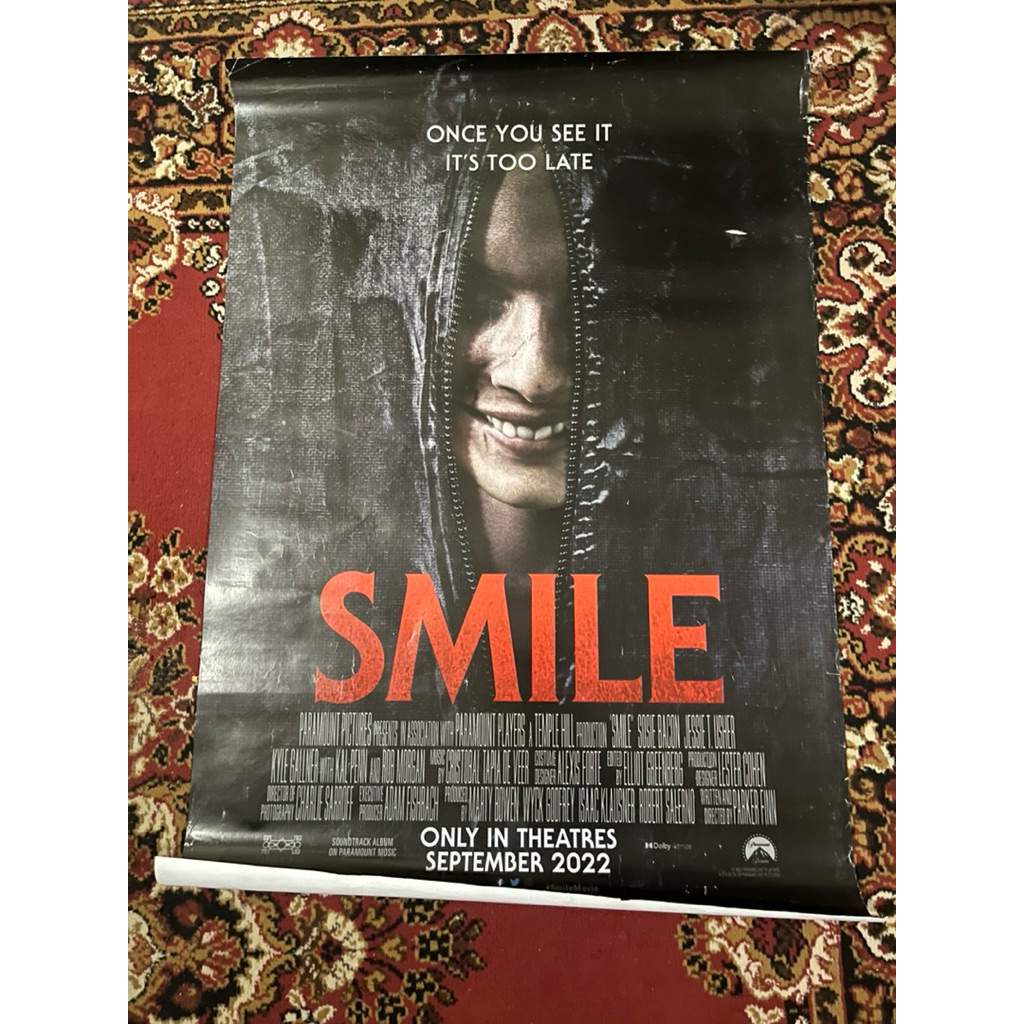 POSTER ORIGINAL MOVIE - FILM SMILE - EX BIOSKOP