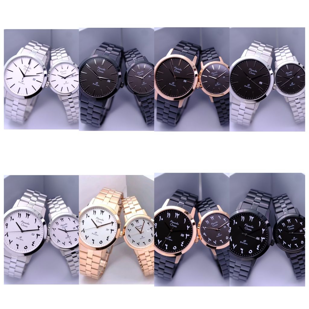 Jam Tangan Couple Alexandre Christie 1007M AC1007 AC 1007 | Original
