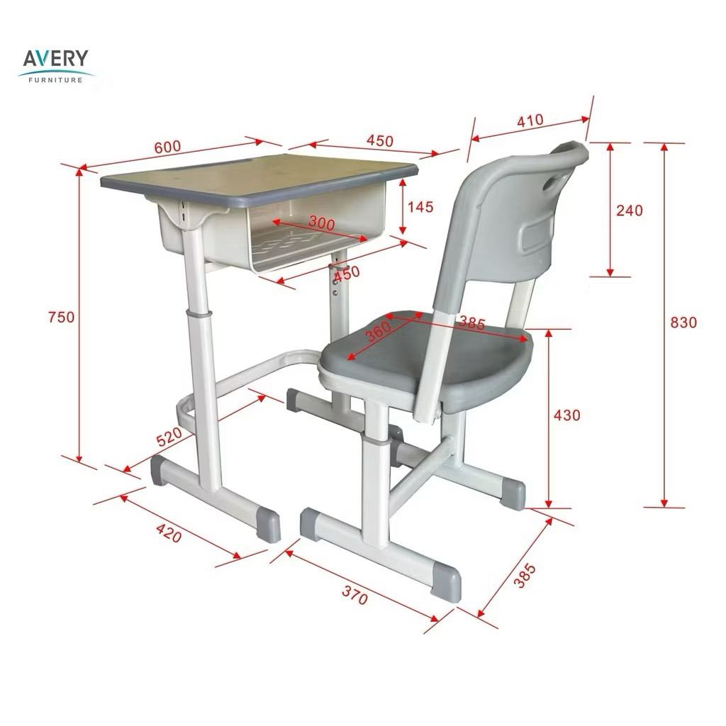 Meja Kursi Siswa / Meja Siswa SMP SMA / Meja Belajar / Meja Siswa Besi / Set Meja Siswa