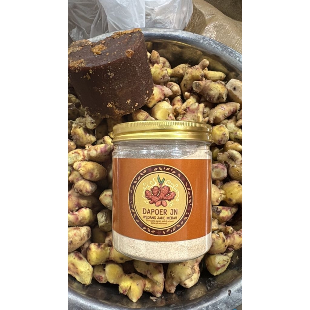 WEDANG JAHE MERAH ASLI GULA AREN/WEDANG JAHE MERAH GULA AREN ASLI TRADISIONAL DIKEMAS EKSKLUSIF DAN 