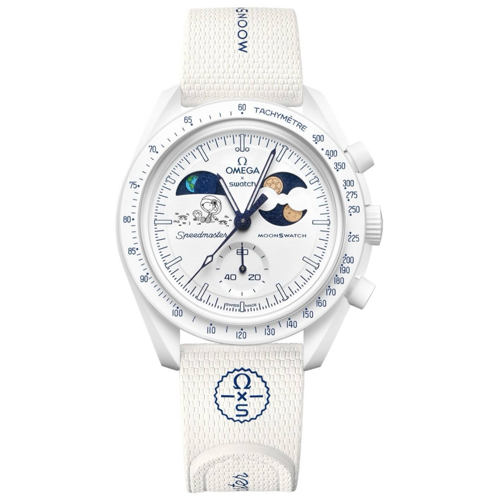 SWATCH x OMEGA Mission to Earthphase - Moonshine Gold Cold Moon