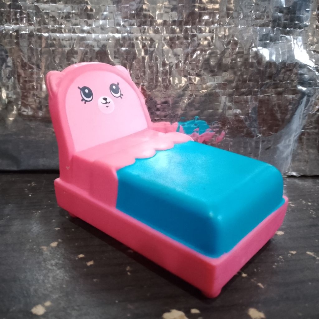 McDonald's Mainan Karakter Perabot Moose Shopkins ACC Desain Menarik dan Lucu Cocok untuk Anak-anak