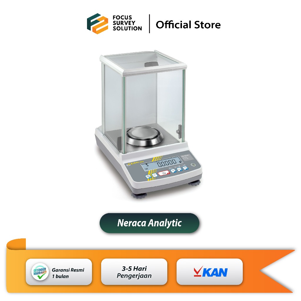 Timbangan Analitik + Kalibrasi Resmi Sertifikat Laboratorium