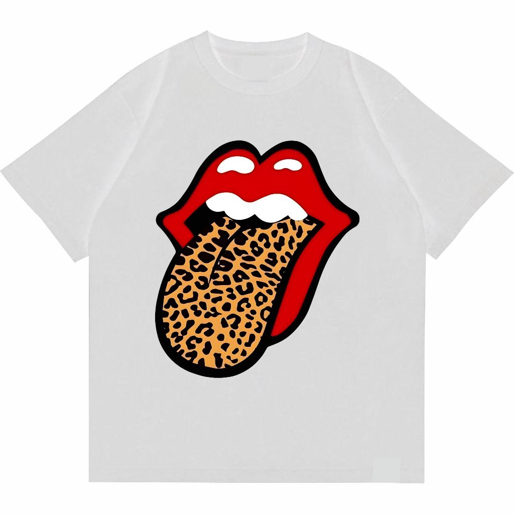 Kaos Band Rolling Stones - Logo Totol / Tshirt Musik Rock Metal