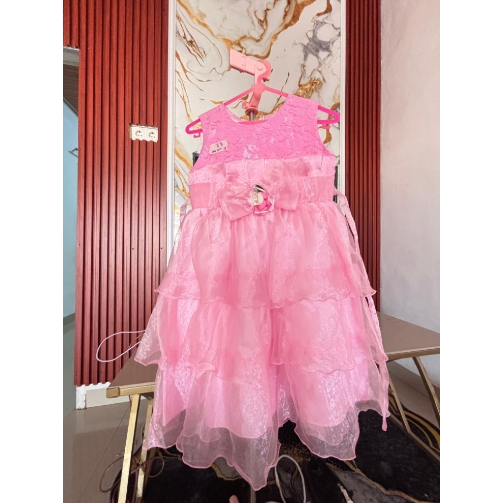 Dress Anak Pink (PL)