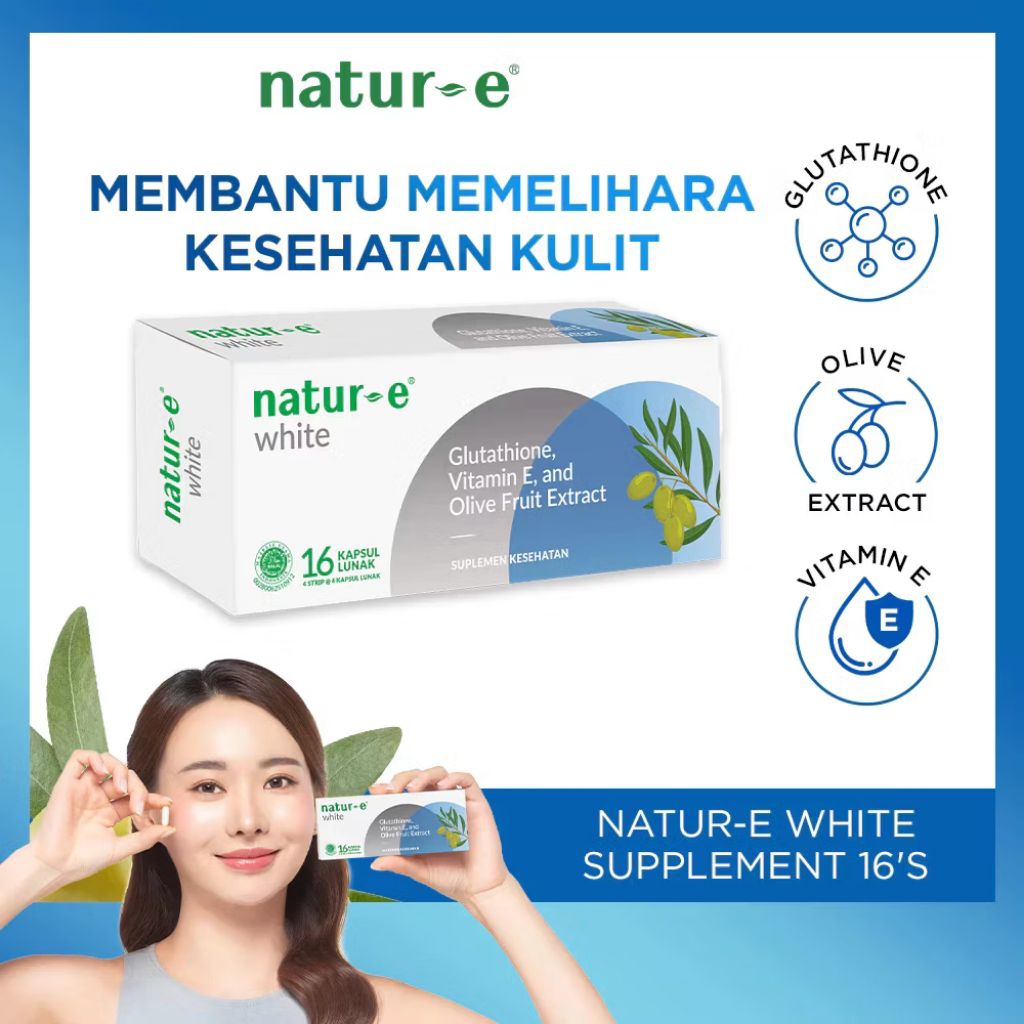 Natur-E White Suplemen Kulit Mencerahkan 16 Kapsul