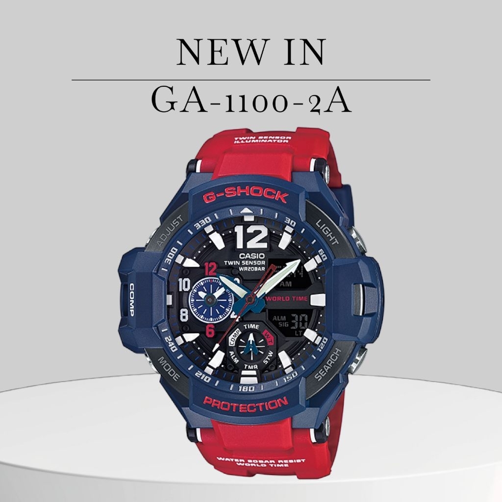 Jamtangan Pria G-Shock GA-1100-2A