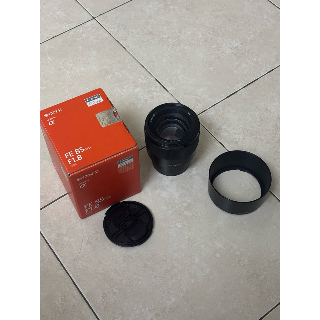 Sony 85mm f1.8 bekas mulus