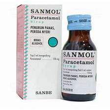 Sanmol Sirup Anak Demam Paracetamol 60ml