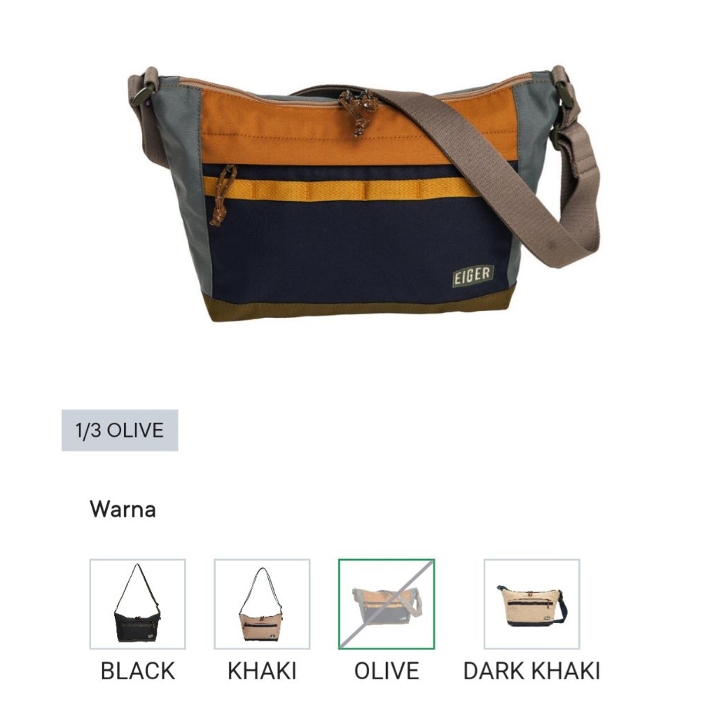 Tas Selempang Eiger DISTANT 2.0 Shoulder Bag