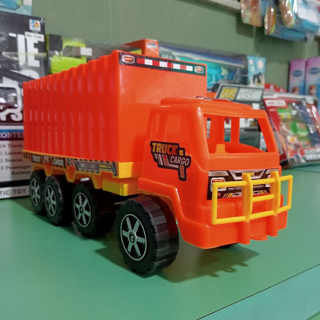 Promo COD Mainan Mobil Murah / Mainan Truk Box / Mainan Mobil Besar / Truk Box Besar