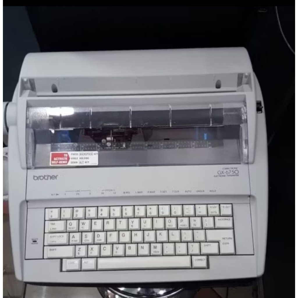 BROTHER GX-6750 - Mesin Ketik / Typewriter