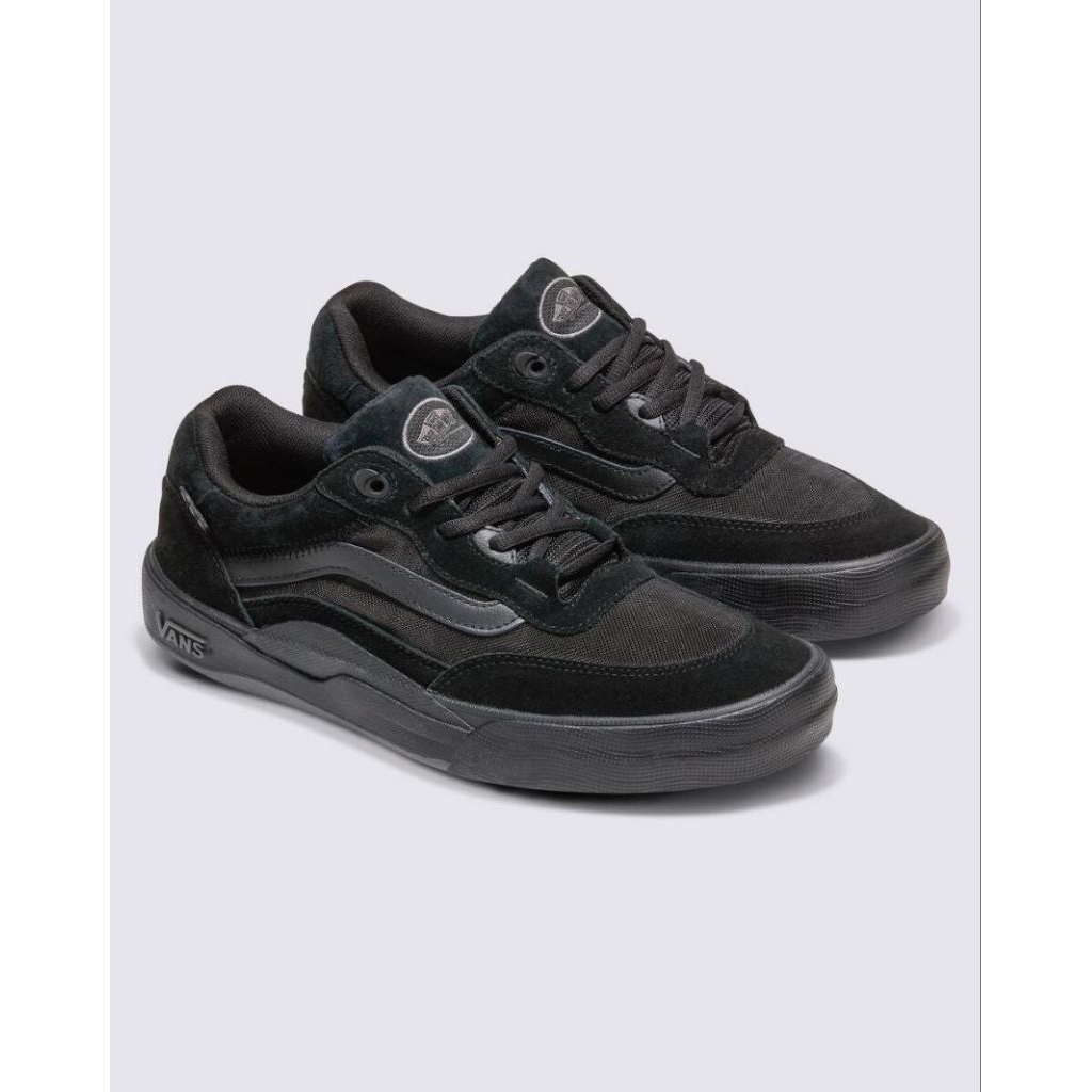 Vans Wayvee Skateboarding All Black Original100%