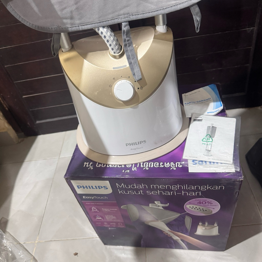 PHILIPS SETRIKA UAP GOLD BERDIRI BESAR MURAH